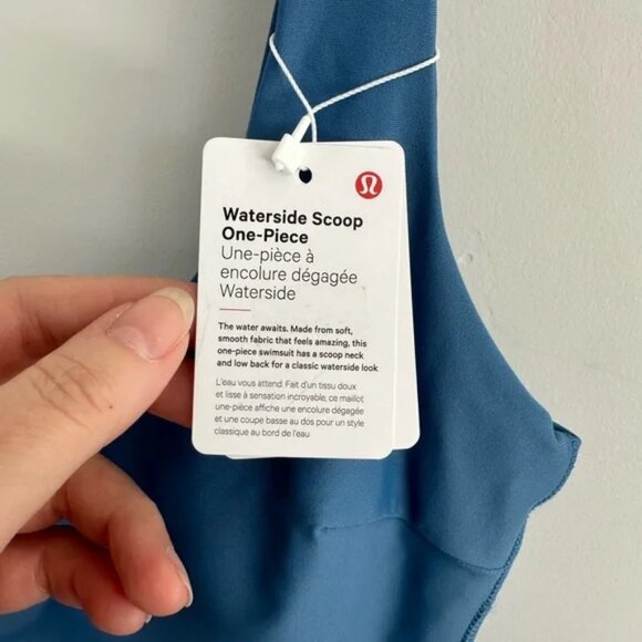 Lululemon Waterside Scoop One Piece Bathing Suit 8 - Picture 6 of 12